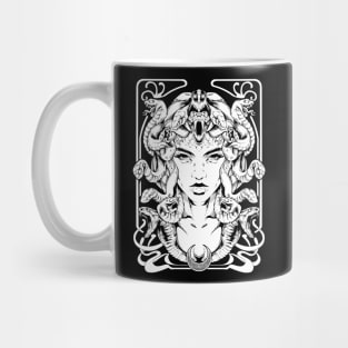 monotone medusa Mug